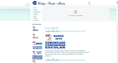 Desktop Screenshot of colegiosantamariaovalle.cl